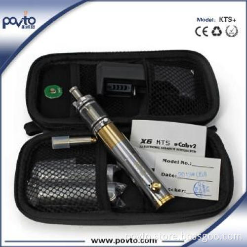 battery high voltage e-cig electronic cigarette KTS+ with 2200mah